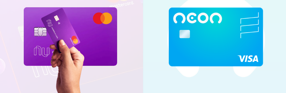 Cartão de crédito Nubank X Neon: Qual é a melhor opção?